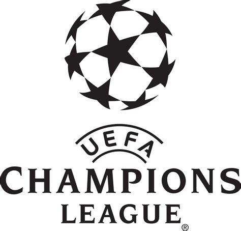 uefa champions league logo blanco png